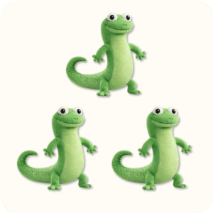 Lizard Plush 3PCS